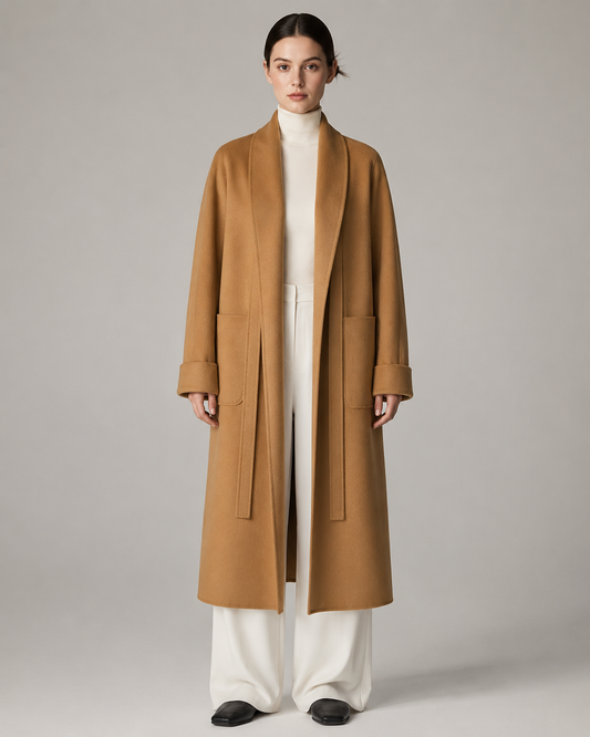 "Elodie" Signature Wrap Coat