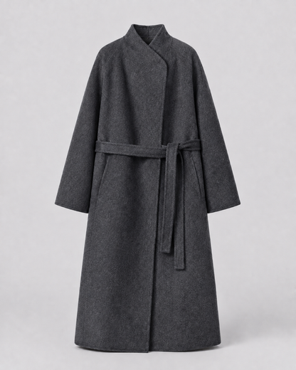 "Aurelia" Signature Warp Coat