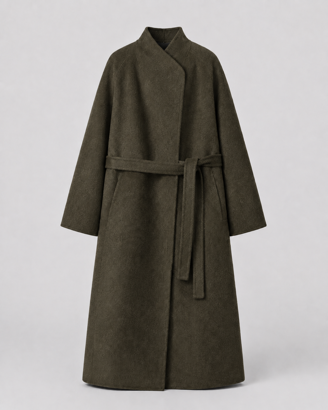"Aurelia" Signature Warp Coat
