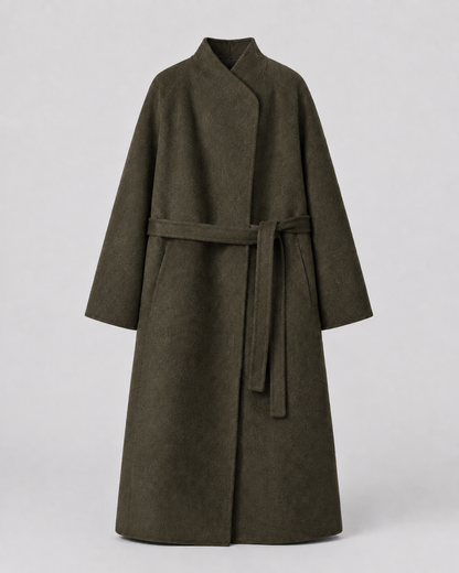 "Aurelia" Signature Warp Coat