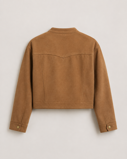 "Sienna" Suede Jacket