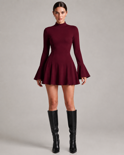 "Alina" Flare Mini Dress