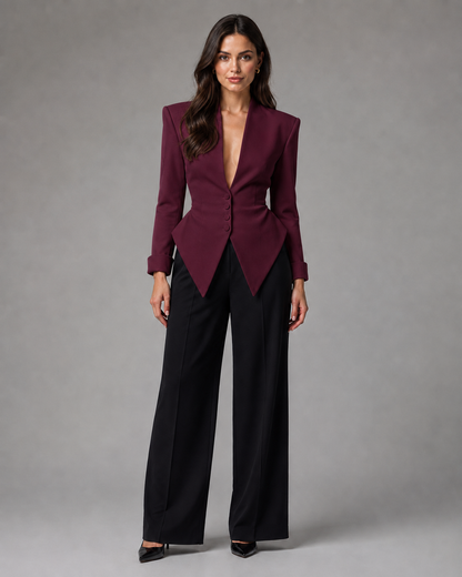 "Valeria" Sculpted Blazer