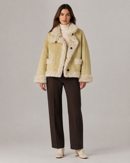 "Livia" Reversible Teddy Jacket