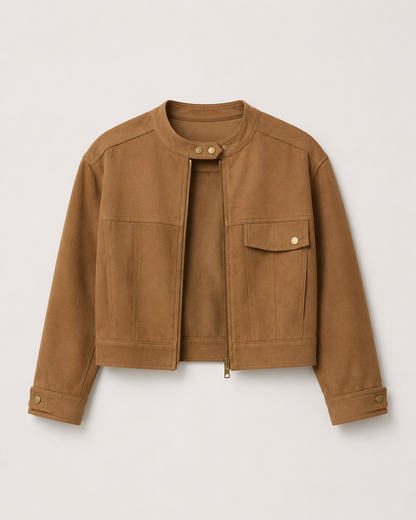 "Sienna" Suede Jacket