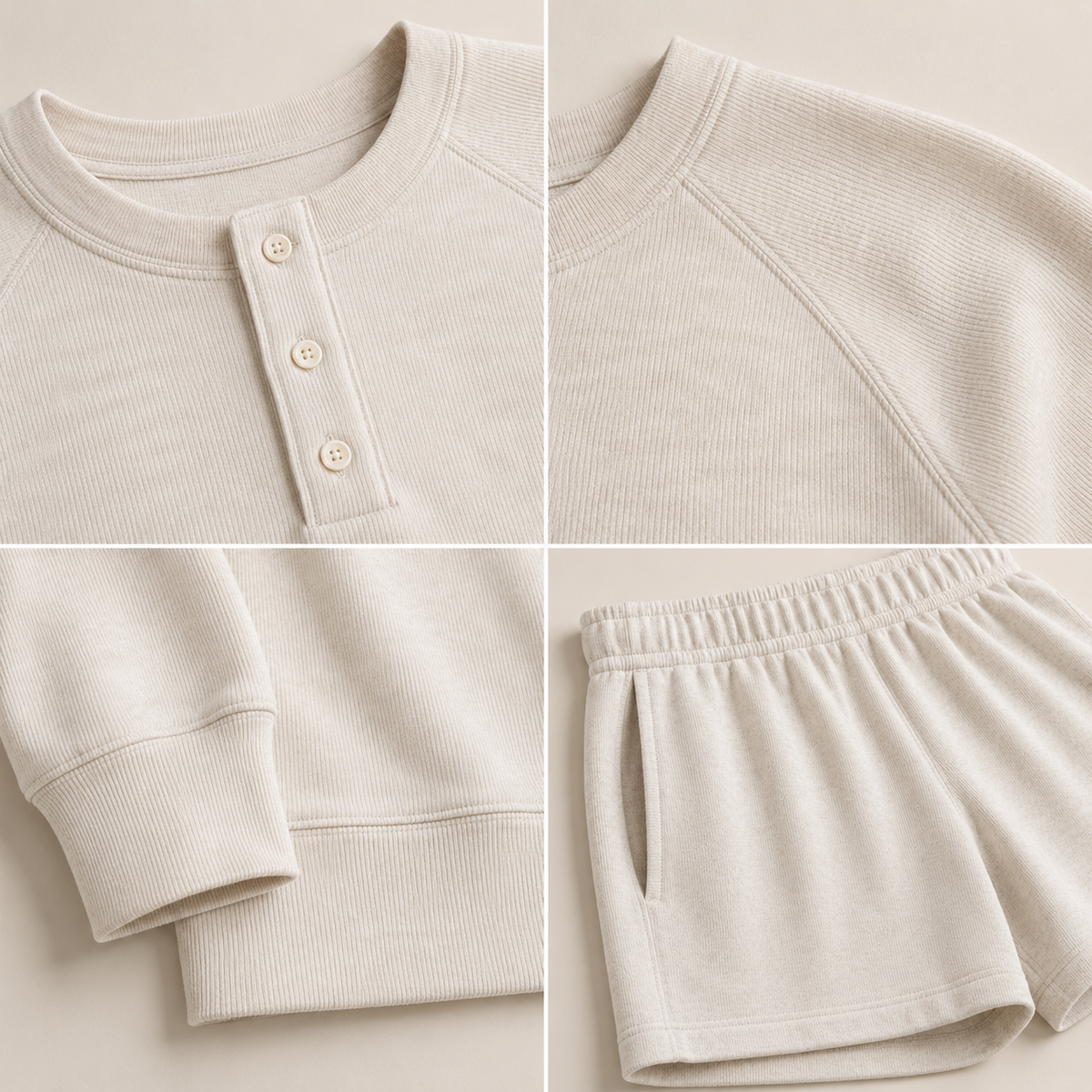 "Nora" Cozy Lounge Set - Zweiteiler