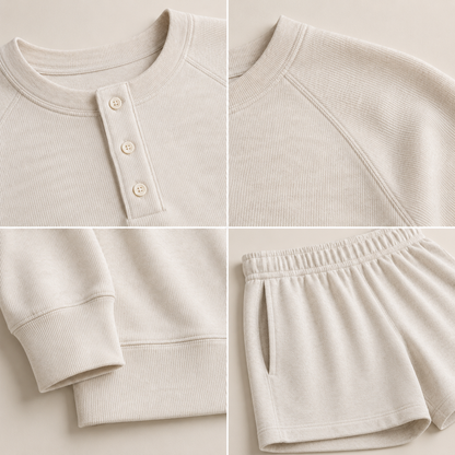 "Nora" Cozy Lounge Set - Zweiteiler