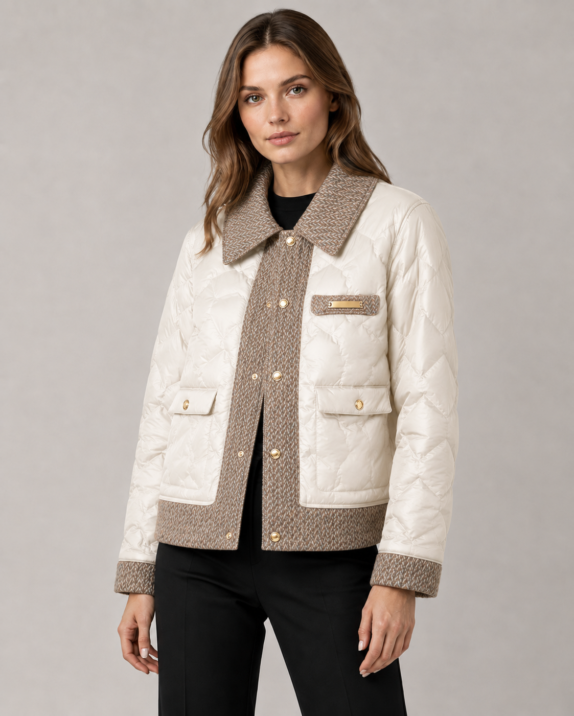 "Elise" Luxe Puffer Jacket