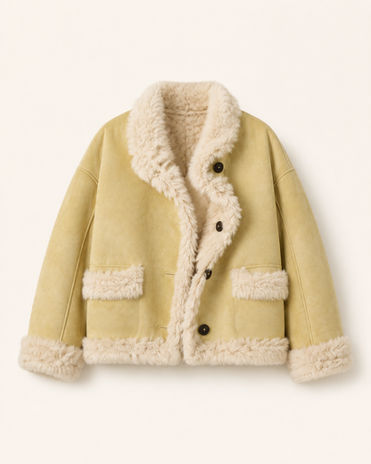 "Livia" Reversible Teddy Jacket
