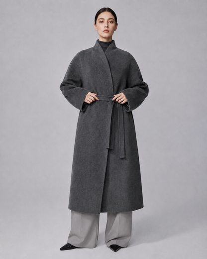 "Aurelia" Signature Warp Coat