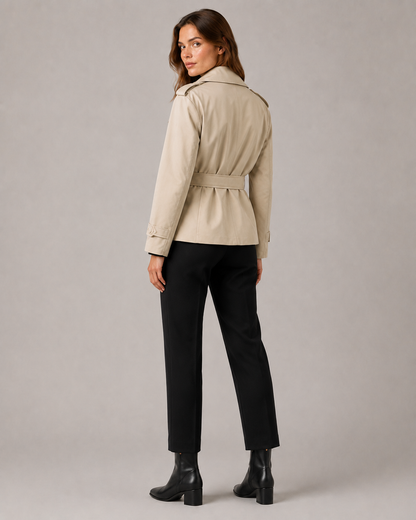 "Camille" Short Trench Jacket