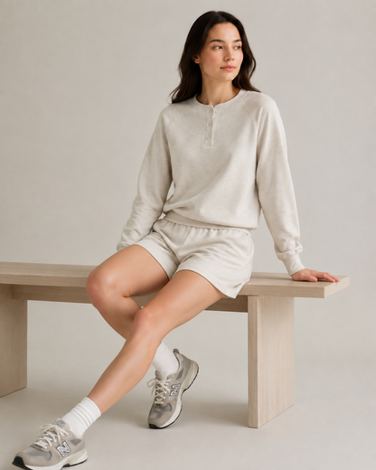 "Nora" Cozy Lounge Set - Zweiteiler