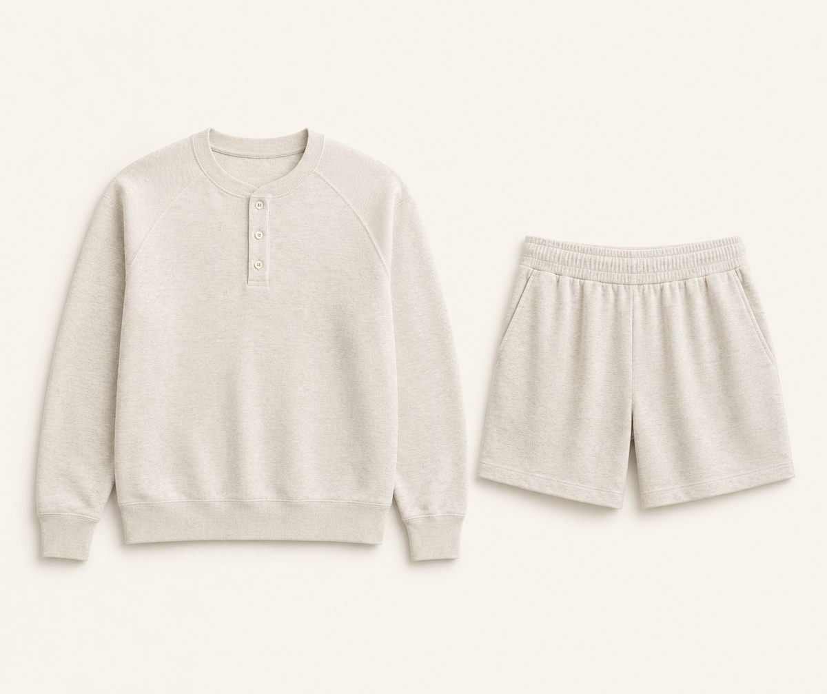 "Nora" Cozy Lounge Set - Zweiteiler