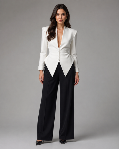 "Valeria" Sculpted Blazer