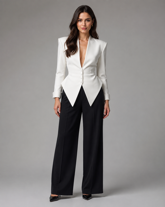 "Valeria" Sculpted Blazer