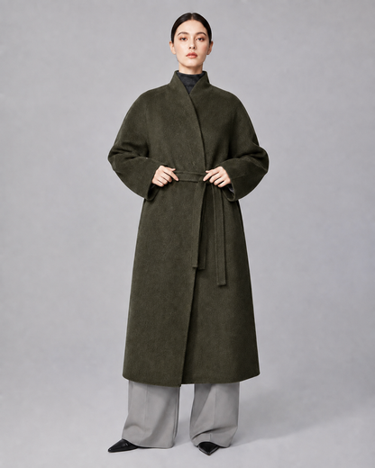 "Aurelia" Signature Warp Coat