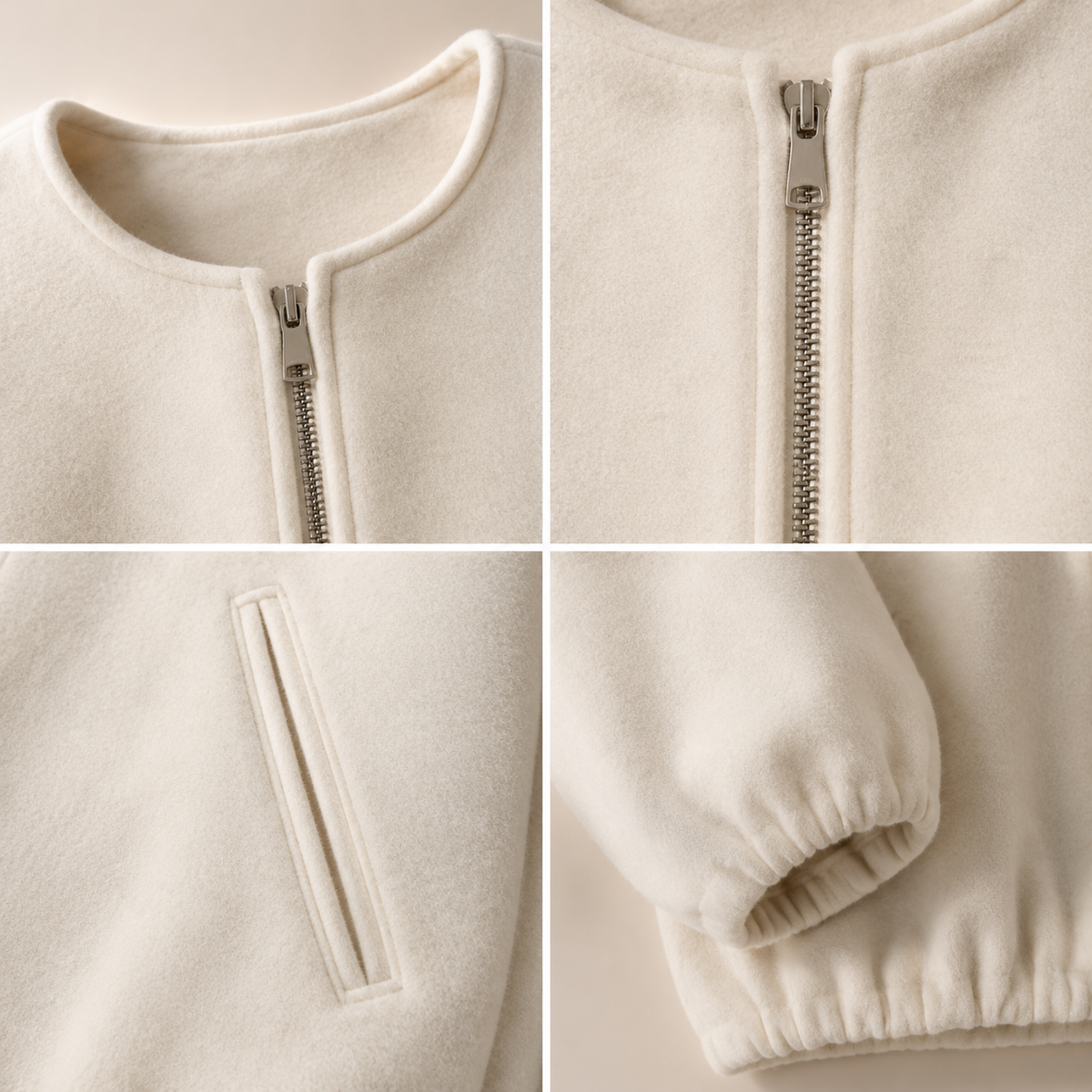 "Malia" Soft Bomber Jacket