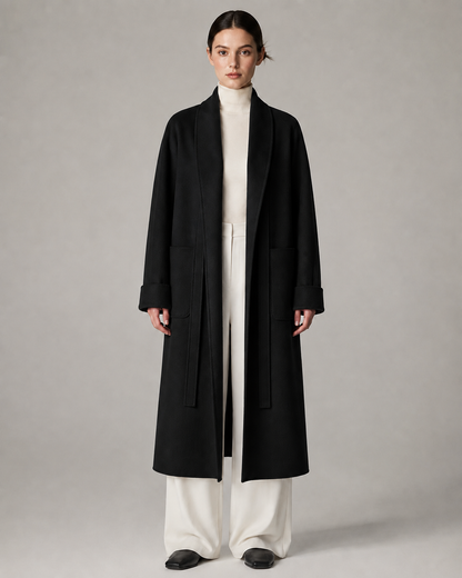 "Elodie" Signature Wrap Coat