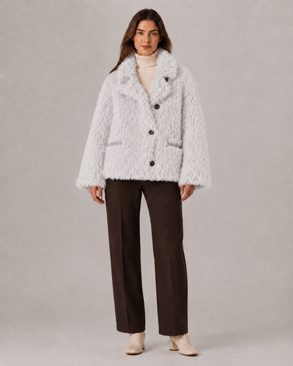 "Livia" Reversible Teddy Jacket