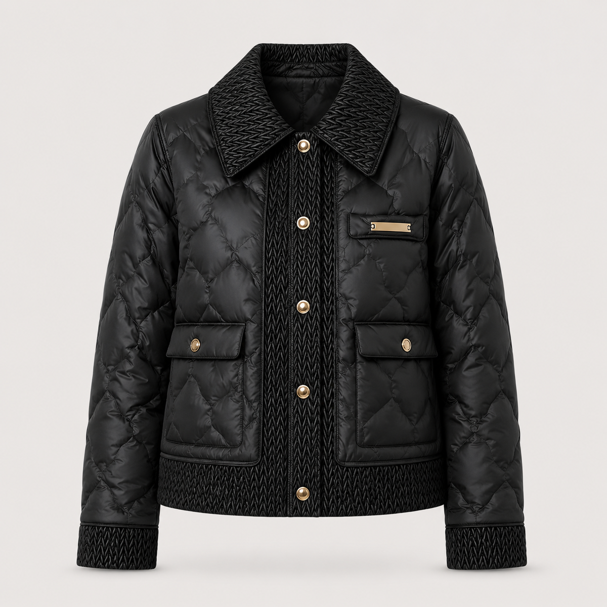 "Elise" Luxe Puffer Jacket
