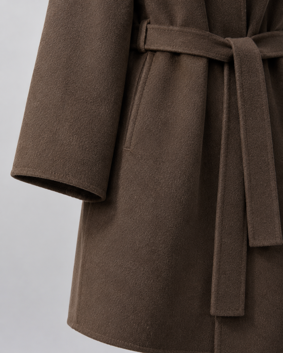 "Aurelia" Signature Warp Coat