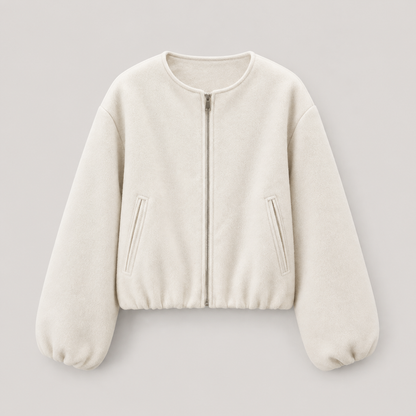 "Malia" Soft Bomber Jacket
