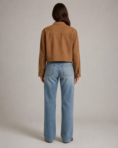 "Sienna" Suede Jacket