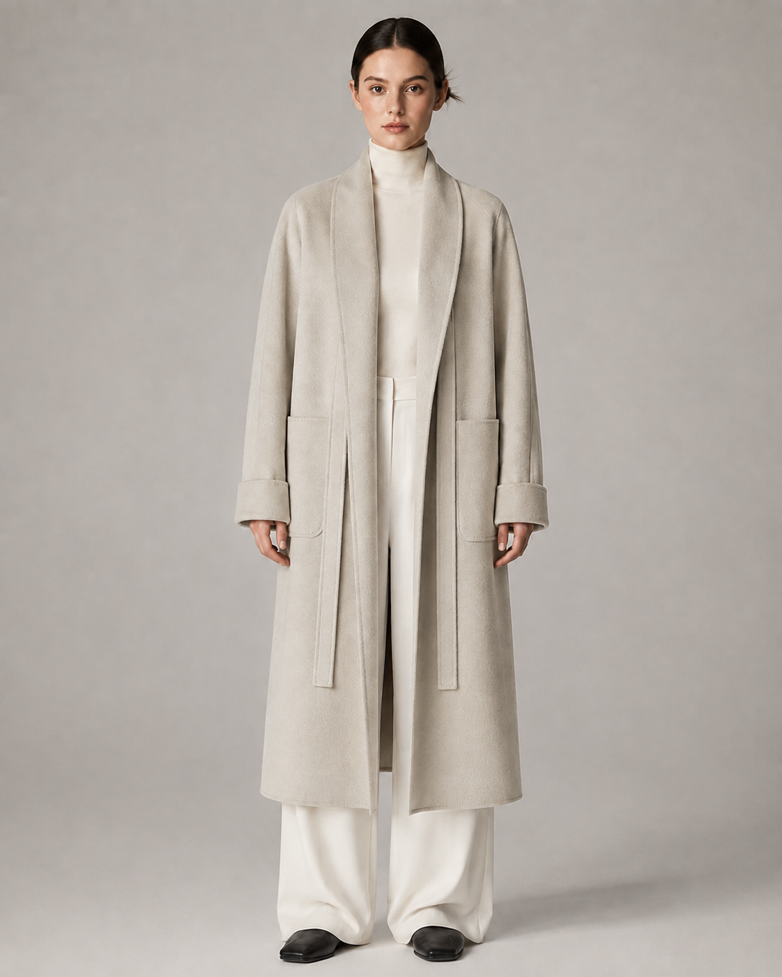"Elodie" Signature Wrap Coat