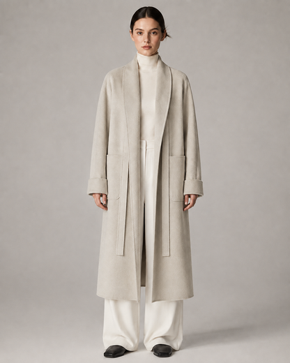 "Elodie" Signature Wrap Coat