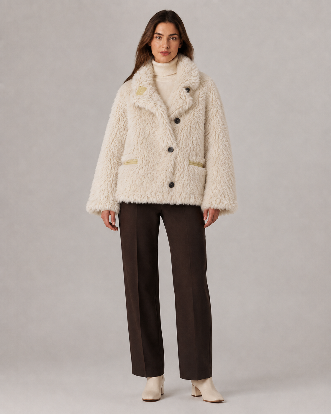 "Livia" Reversible Teddy Jacket