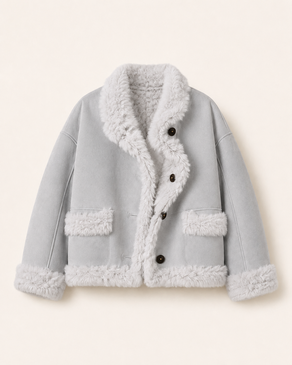 "Livia" Reversible Teddy Jacket