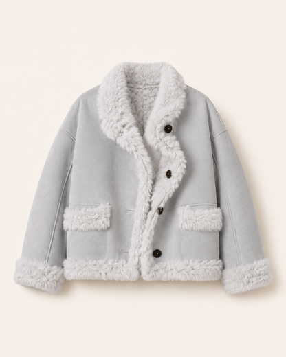 "Livia" Reversible Teddy Jacket