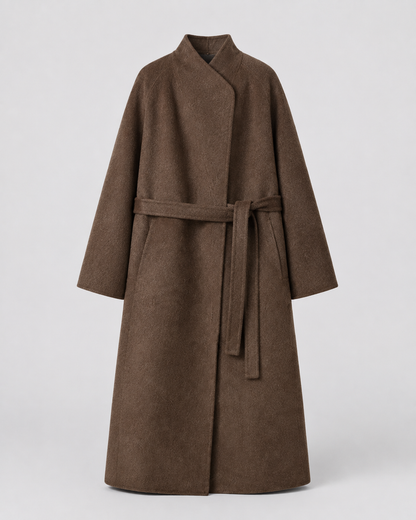 "Aurelia" Signature Warp Coat