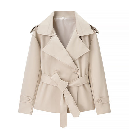 "Camille" Short Trench Jacket