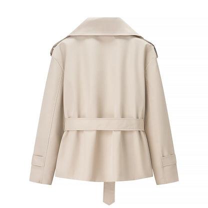"Camille" Short Trench Jacket