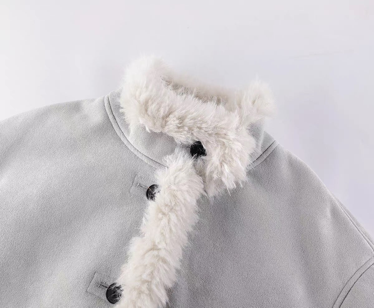 "Livia" Reversible Teddy Jacket
