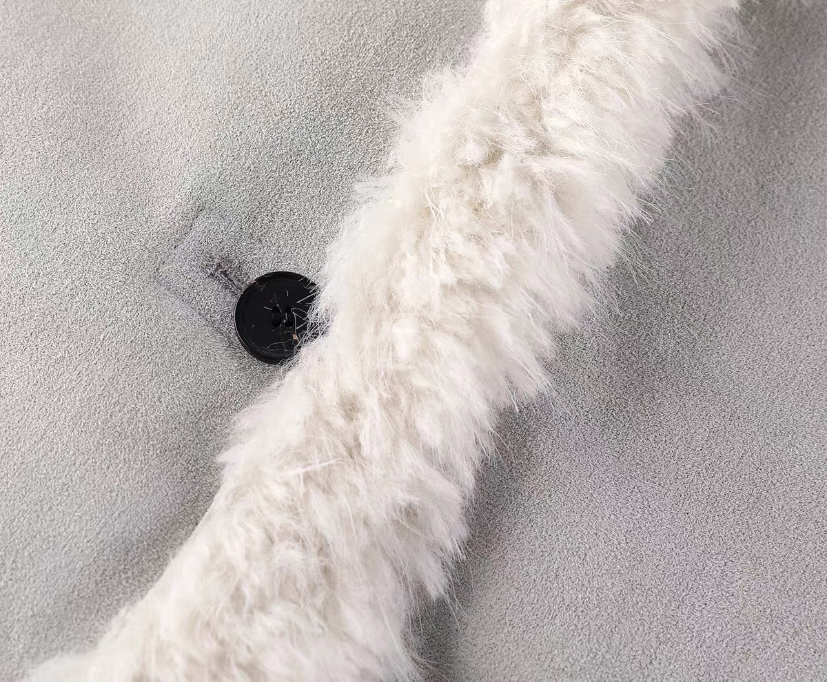"Livia" Reversible Teddy Jacket