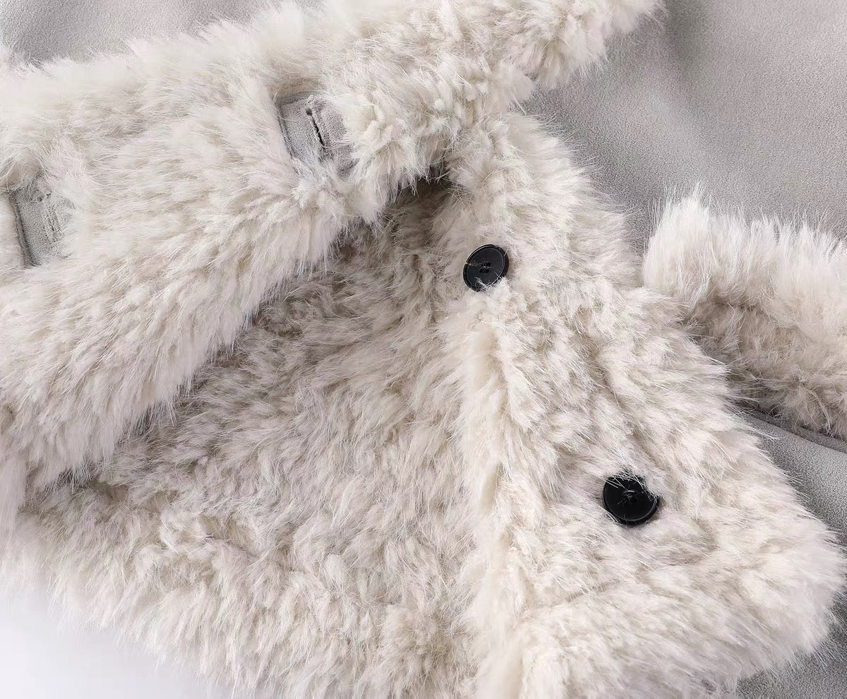 "Livia" Reversible Teddy Jacket